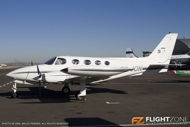 Cessna 340 ZS-JON Rand Airport FAGM