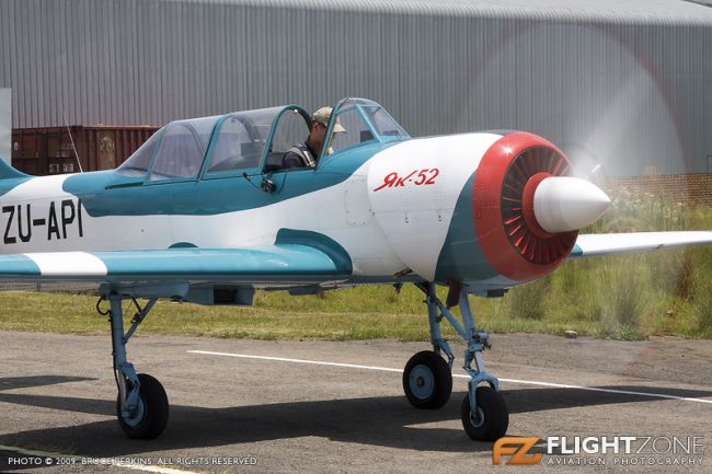 Yak-52 ZU-API Rand Airport FAGM