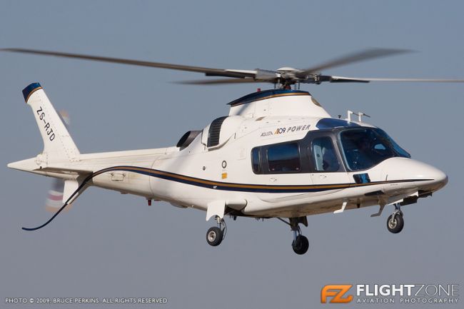 Agusta A109 ZS-RJD Rand Airport FAGM