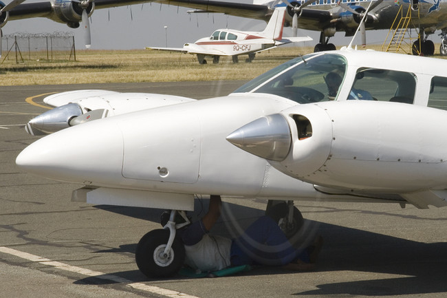 Piper PA-34 Senaca Rand Airport FAGM