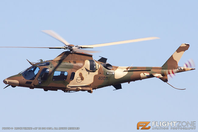 Agusta A109 SAAF 4003 Wonderboom Airport FAWB