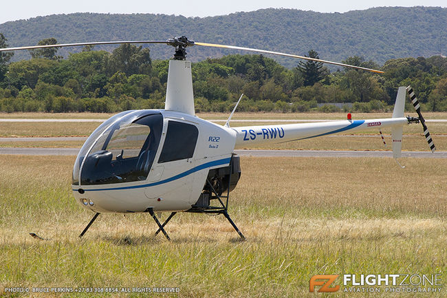 Robinson R22 ZS-RWU Wonderboom Airport FAWB