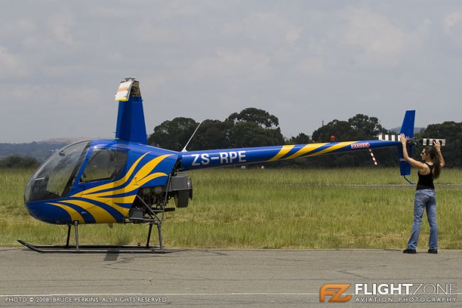Robinson R22 ZS-RPE Rand Airport FAGM
