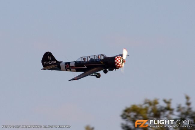 Yak-52 ZU-CWO Syferfontein Airfield FASY