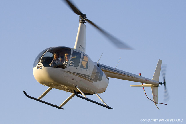 Robinson R44 ZS-HFH Krugersdorp Airport FAKR