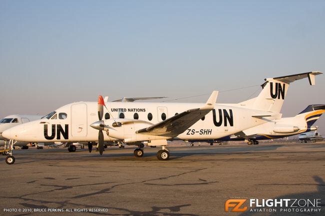 Beechcraft 1900 ZS-SHH Lanseria FALA 1900D