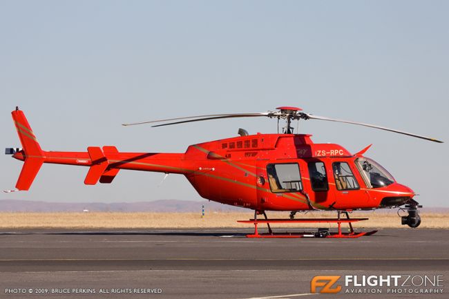 Bell 407 ZS-RPC Rand Airport FAGM