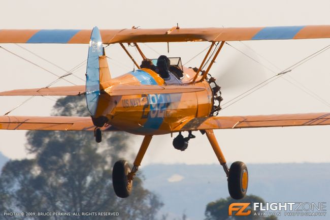 Boeing Stearman ZS-MIC Springs Airfield FASI