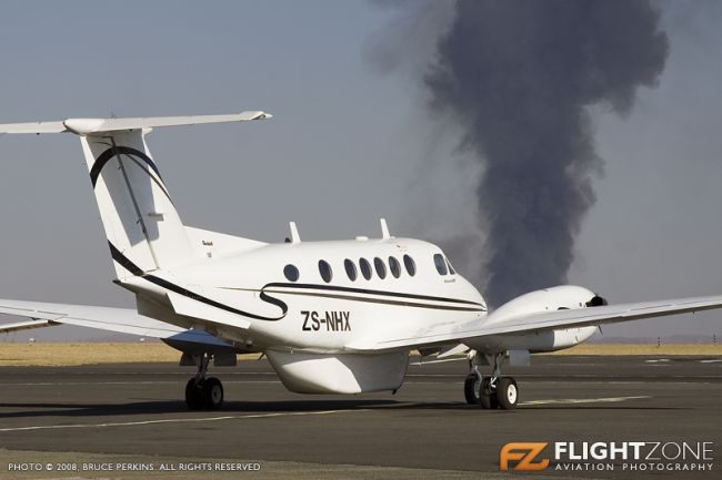 Beechcraft King Air 200 ZS-NHX Rand Airport FAGM