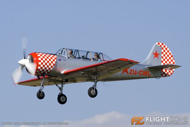 Yak-52 ZU-CWL Rand Airport FAGM