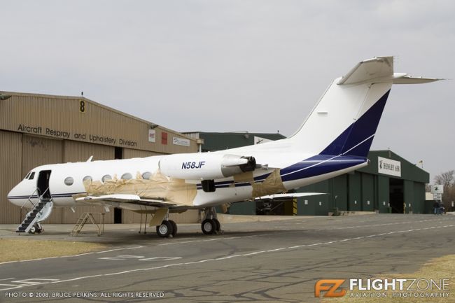 Grumman G-1159 Gulfstream II N58JF Rand Airport FAGM