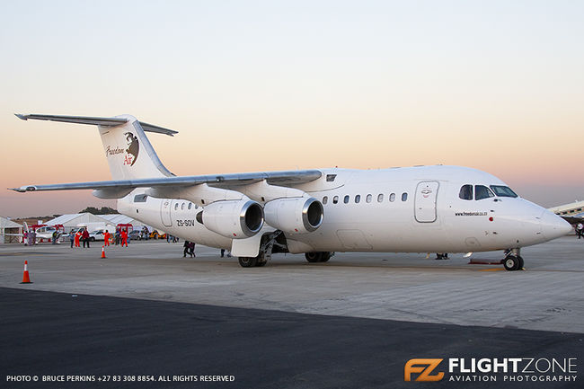 BAe 146 ZS-SOV Wonderboom Airport FAWB