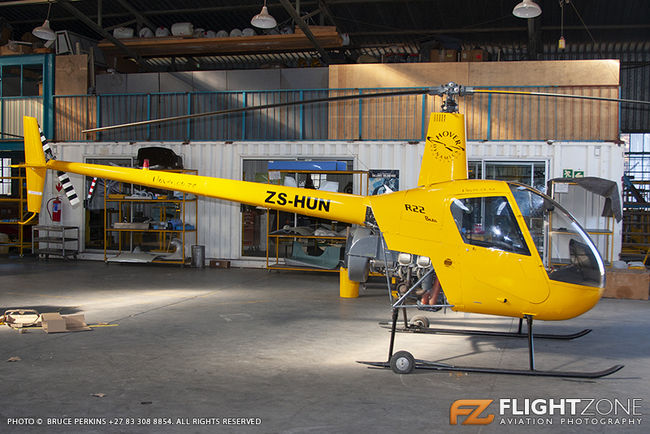 Robinson R22 ZS-HUN Rand Airport FAGM