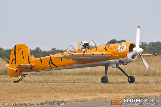 Yak-55 ZU-COT Klerksdorp Airfield FAKD