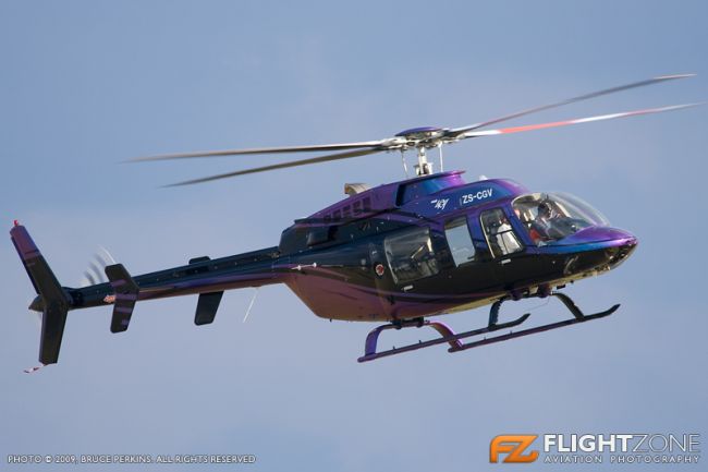 Bell 407 ZS-CGV Rand Airport FAGM