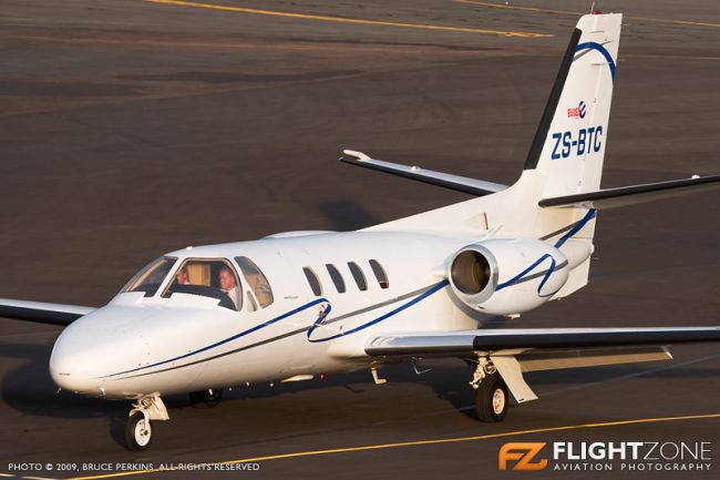 Cessna Citation ZS-BTC Lanseria Airport FALA