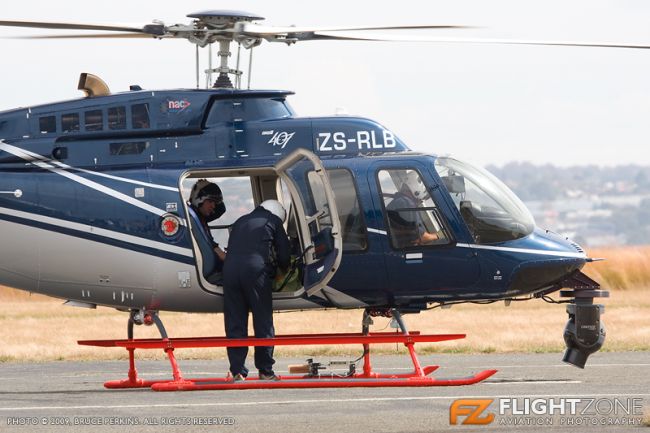 Bell 407 ZS-RLB Rand Airport FAGM