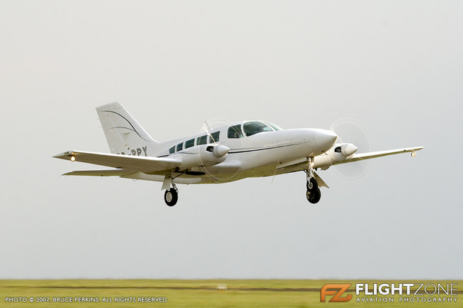 Cessna 402 ZS-PPY Rand Airport FAGM