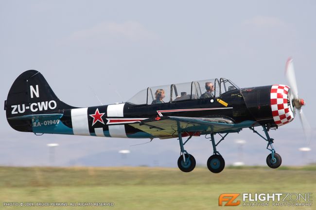 Yak-52 ZU-CWO Rand Airport FAGM