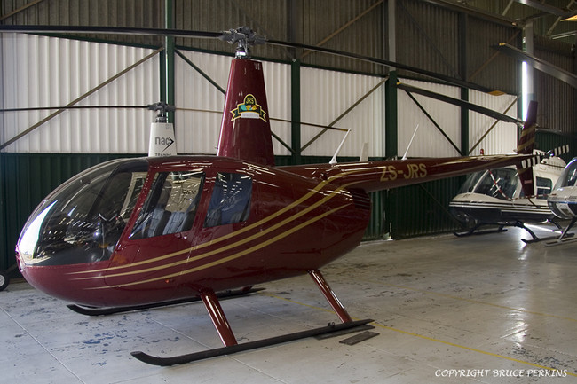 Robinson R44 ZS-JRS Rand Airport FAGM