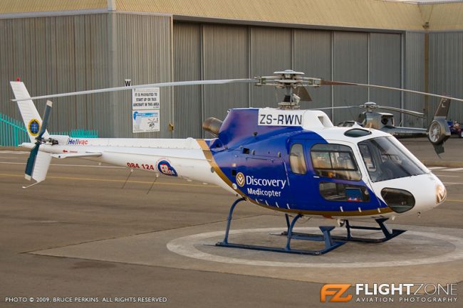 Eurocopter AS350 B2 Squirrel ZS-RWN Grand Central Airport FAGC