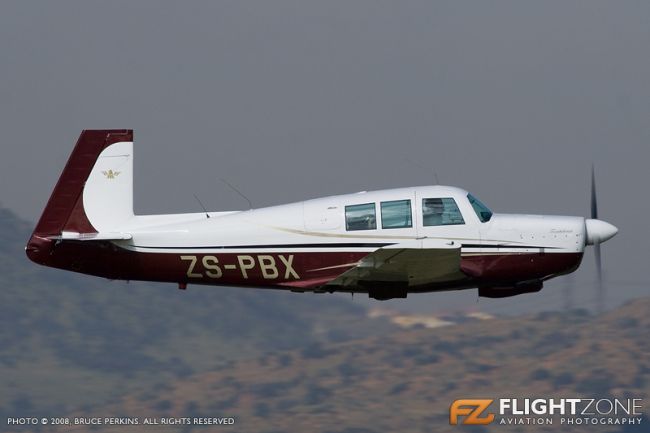 Mooney ZS-PBX Rand Airport FAGM