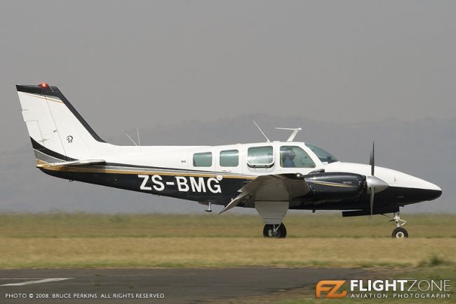 Beechcraft Baron 58 ZS-BMG Rand Airport FAGM