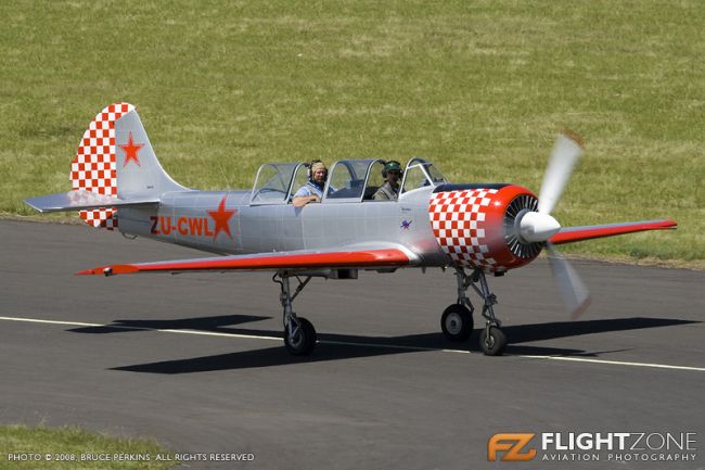 Yak-52 ZU-CWL Rand Airport FAGM