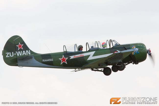 Yak-52 ZU-WAN Rand Airport FAGM