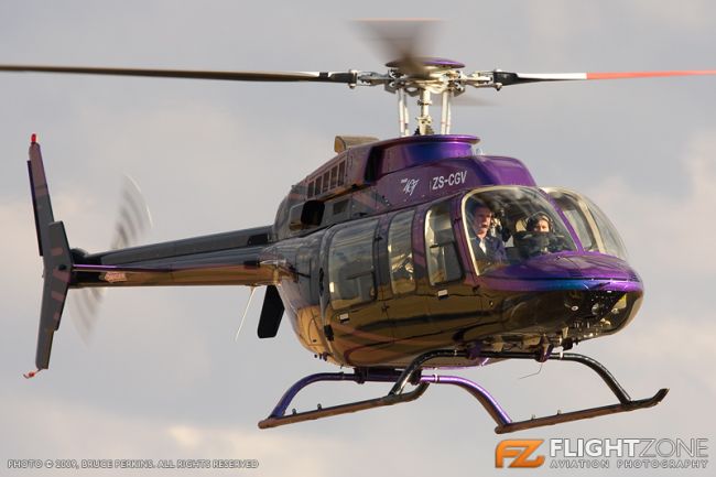 Bell 407 ZS-CGV Rand Airport FAGM