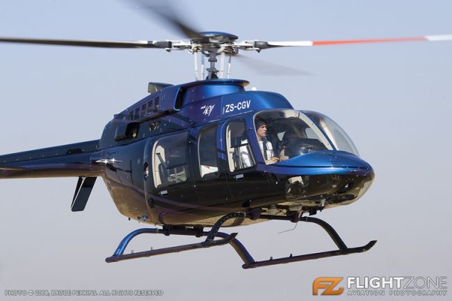 Bell 407 ZS-CGV Rand Airport FAGM