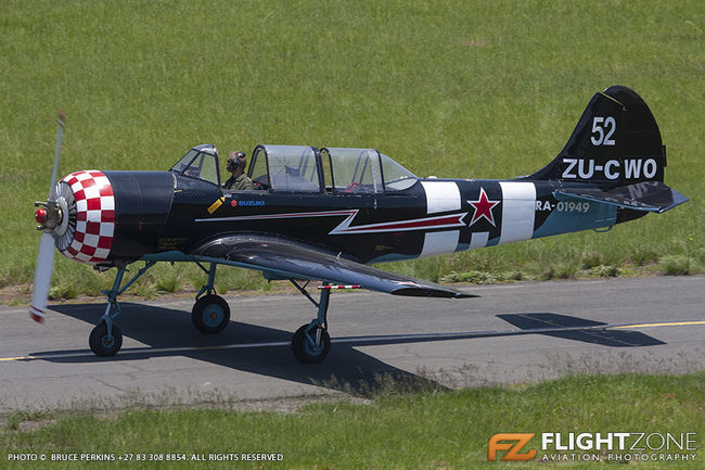 Yak-52 ZU-CWO Rand Airport FAGM