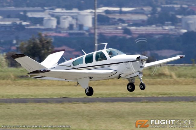 Beechcraft V35B Bonanza Rand Airport FAGM