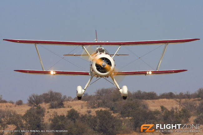 Waco YMF ZS-JGM Kittyhawk Airfield FAKT