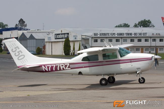 Cessna 210 Centurion N777RZ Rand Airport FAGM