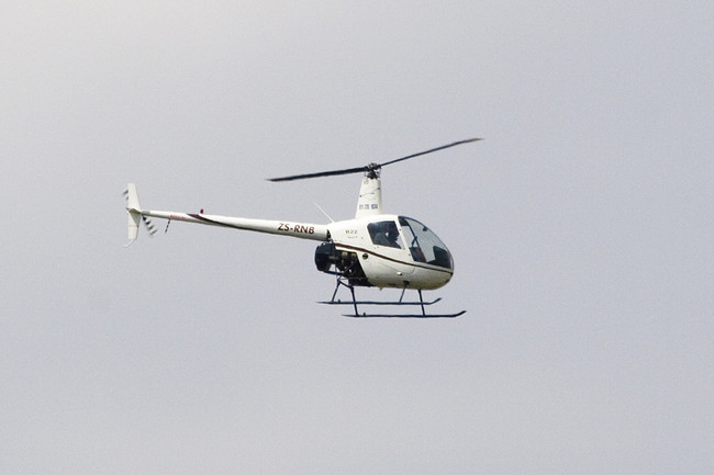 Robinson R22 ZS-RNB Sandton CBD