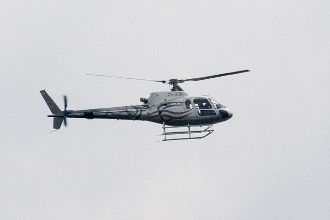 Eurocopter AS350 Squirrel ZS-OCB Sandton CBD