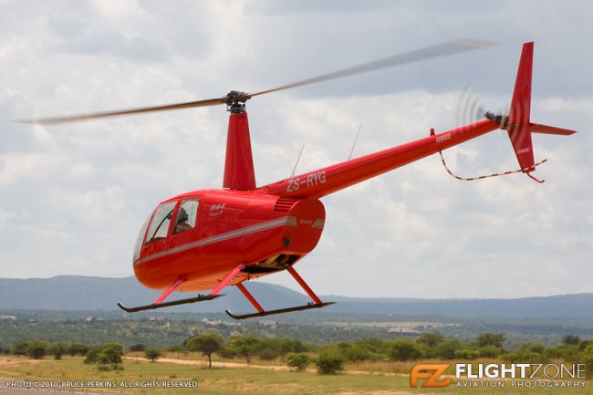 Robinson R44 ZS-RYG Zebula Lodge