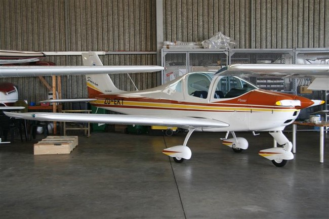 Tecnam ZU-EKT Rand Airport FAGM