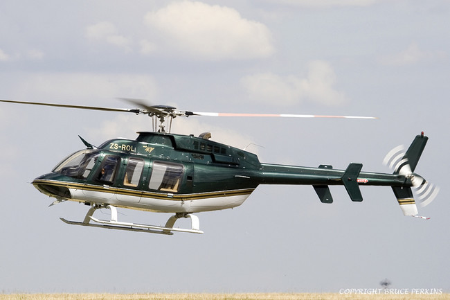 Bell 407 ZS-ROL Rand Airport FAGM