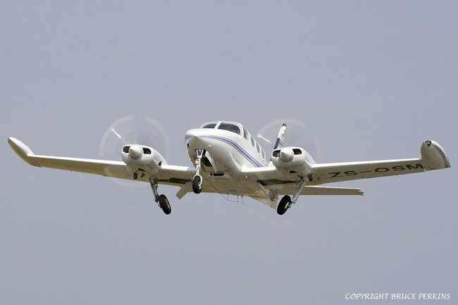 Cessna 340 ZS-OSM Rand Airport FAGM