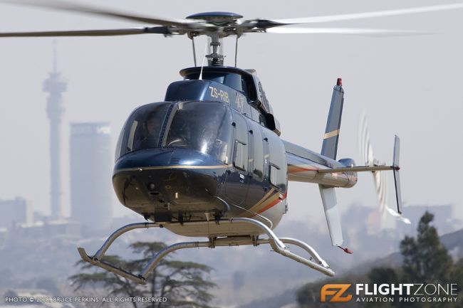 Bell 407 ZS-RIB Rand Airport FAGM