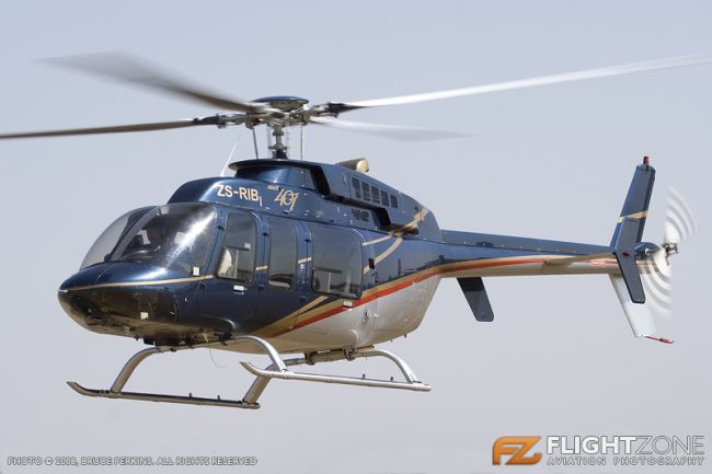 Bell 407 ZS-RIB Rand Airport FAGM