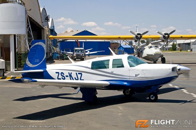 Mooney ZS-KJZ Rand Airport FAGM