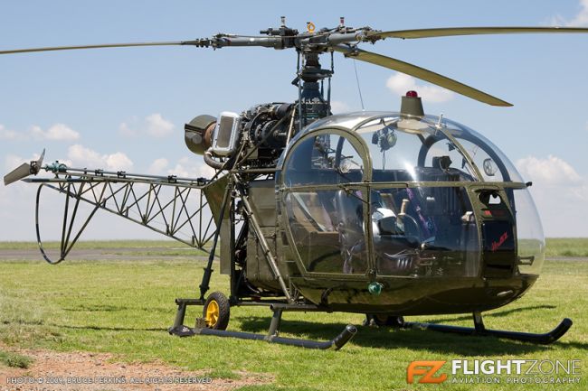 Aerospatiale Alouette II Rand Airport FAGM