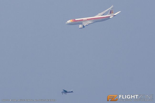 Airbus A340 Tecnam Rand Airport FAGM