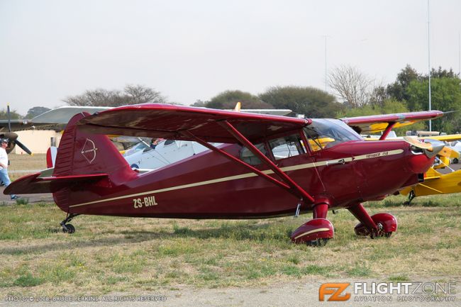 Stinson 108 ZS-BHL Rustenburg Airport FARG