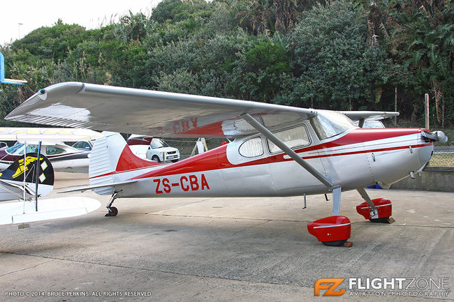 Cessna 170 ZS-CBA Virginia Airport FAVG