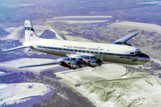 Douglas DC-7B ZS-DKE