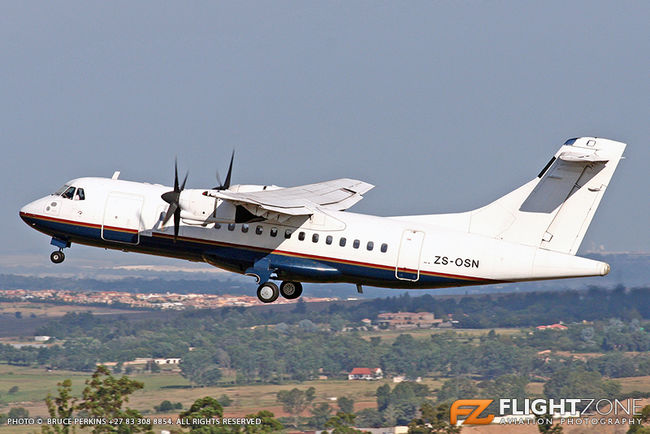 ATR-42 ZS-OSN Lanseria Airport FALA